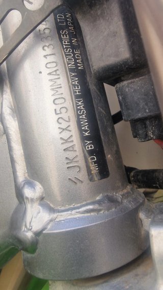 Kawasaki KX 250 2004 Motocross