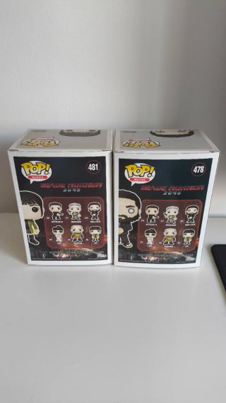 Funko Pop Blade Runner 481 Joi y 478 Wallace