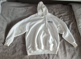 Sudadera Stradivarius Blanca