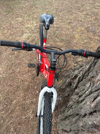 Bicicleta Roja Montaña