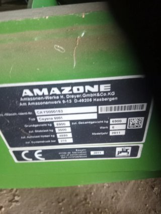 Sembradora amazone cayena siembra directa 6metros