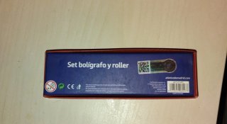 Set bolígrafo y roller Atlético de Madrid