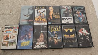 Lote 12 Películas VHS Clásicas