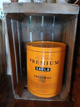 Lata Café Premium Saula Original Vintage