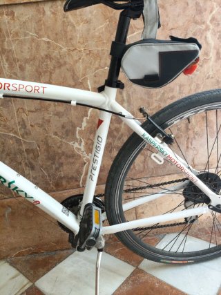 Bicicleta Prestigio Blanca