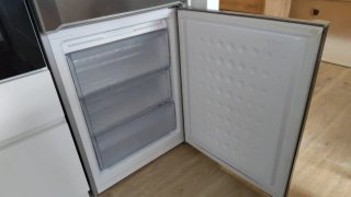 Nevera Beko Combi Aluminio 180cm