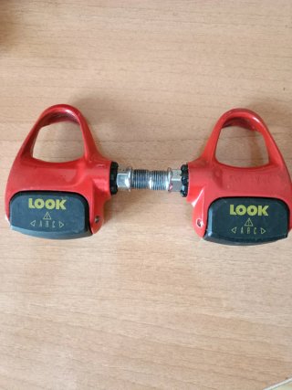 Pedales Look Rojos Ciclismo