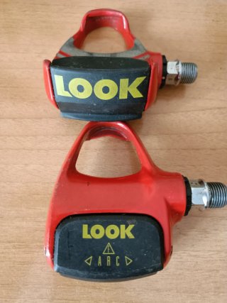 Pedales Look Rojos Ciclismo