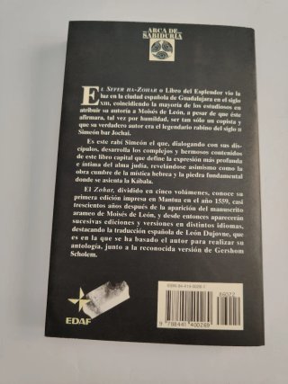 Antología del Zohar lecturas básicas de la Kábala