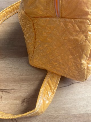 Bolso cambiador bebé naranja brillante
