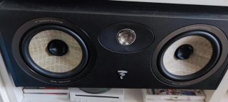 Altavoz Central Focal Negro Home Cinema