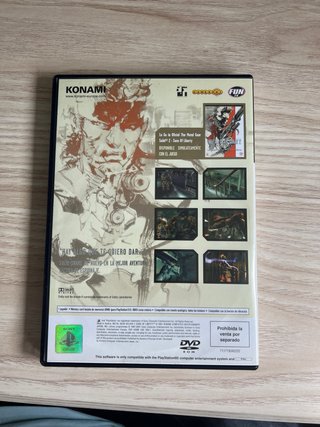 Metal Gear Solid 2 PS2 (Konami)