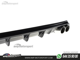 DIFUSOR TRASERO FORD FOCUS ST / ST-LINE MK4 2018-- LOOK CARBONO
