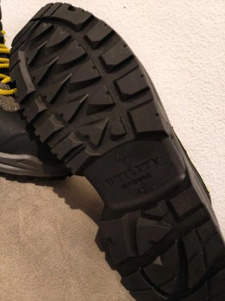 Botas de trabajo Diadora hombre negras/grises
