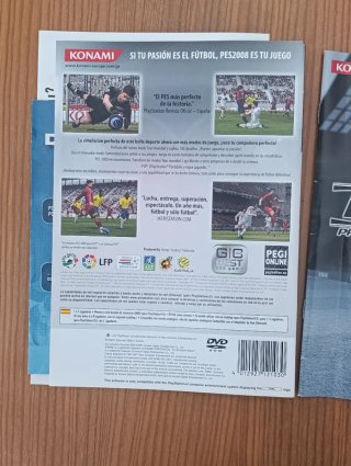Juego PS3 + ps2 Pes 2008