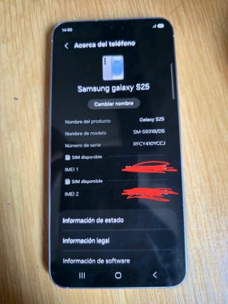 Samsung Galaxy S25 Azul