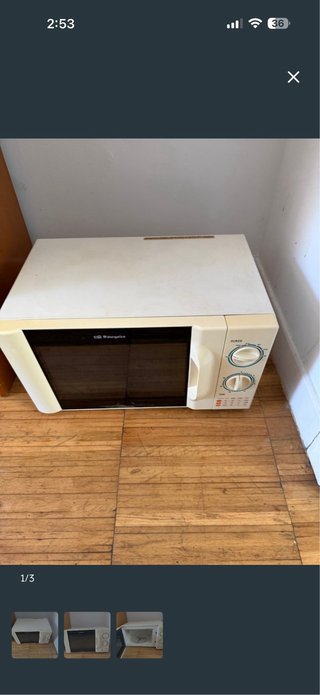 Microondas blanco