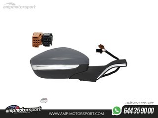 RETROVISOR COMPLETO DERECHO PARA PEUGEOT 208 / 2008