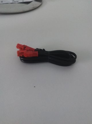 Cable de red Ethernet RJ45 Negro