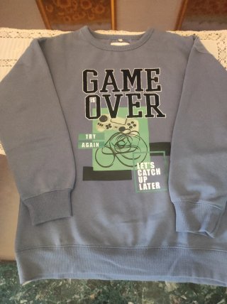 Sudadera niño Game Over