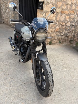Honda GB350s Gris