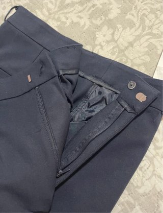 Pantalón chino vestir Stradivarius azul