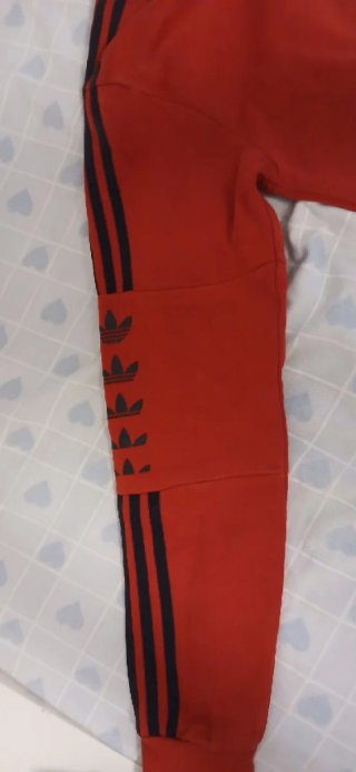 Sudadera Adidas Roja con Logo