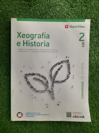 Libro Xeografía e historia de 2° de ESO Vicens V