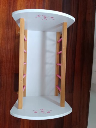 Cuna de juguete de madera