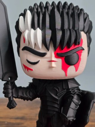 Funko Pop Guts Berserk Customizado