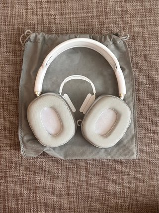 Auriculares Bluetooth P9 Plus Plata/Blanco