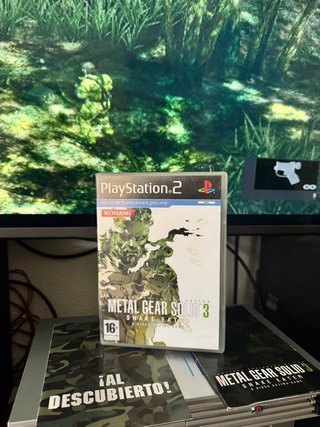 Metal Gear Solid 3 PS2 PAL 🇪🇸