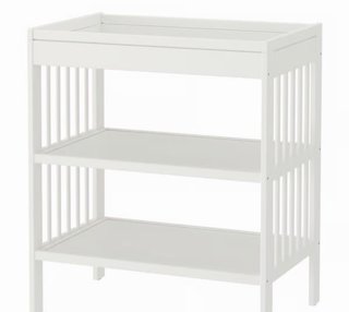 Cambiador bebé IKEA blanco