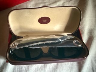 Gafas Cartier Negras de Sol