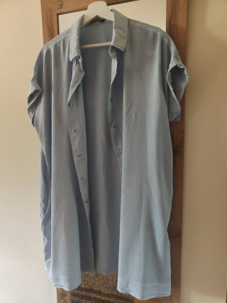 Vestido de playa Parfois azul talla única