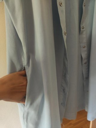 Vestido de playa Parfois azul talla única