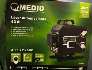 MEDID Láser Autonivelante 4D
