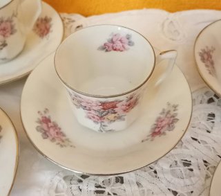 Set 6 Tazze Caffè Antiche Limoges