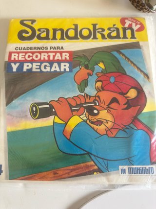 Sandokán Cuadernos para Recortar y Pegar