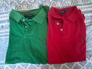Lote 3 Prendas Polo Ralph Lauren: Jersey y 2 Polos
