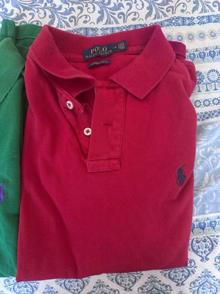 Lote 3 Prendas Polo Ralph Lauren: Jersey y 2 Polos