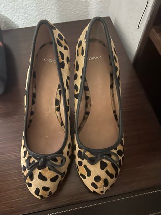 Tacones Topshop Animal Print