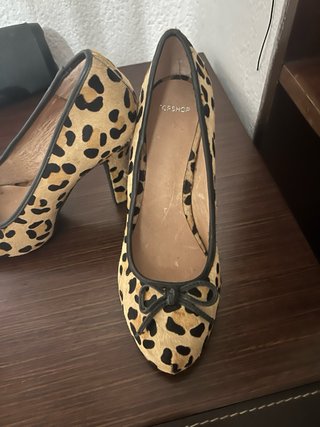 Tacones Topshop Animal Print