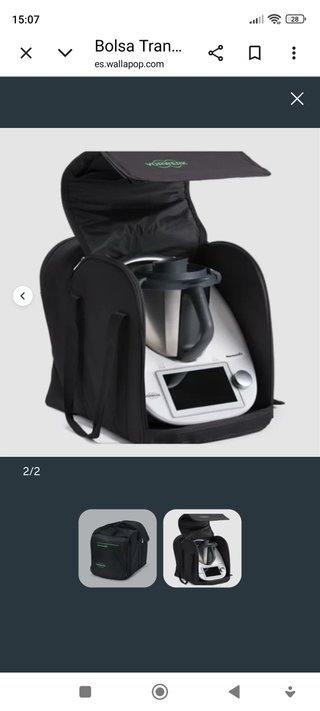 Bolsa Transporte Thermomix TM5 Sin Estrenar