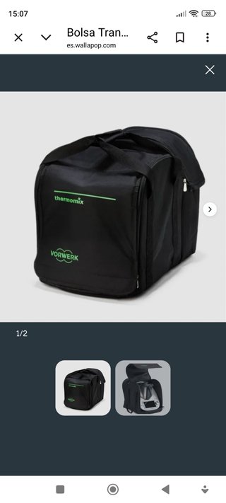 Bolsa Transporte Thermomix TM5 Sin Estrenar