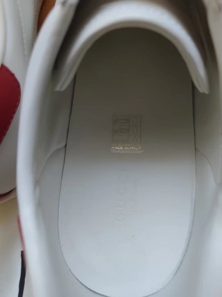 Zapatillas Gucci Ace Blancas y Rojas