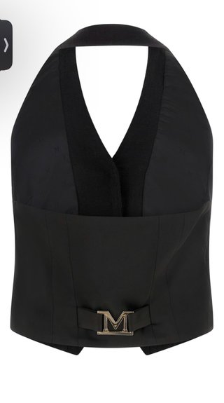 Chaleco Danielle Marciano by Guess Negro T:L