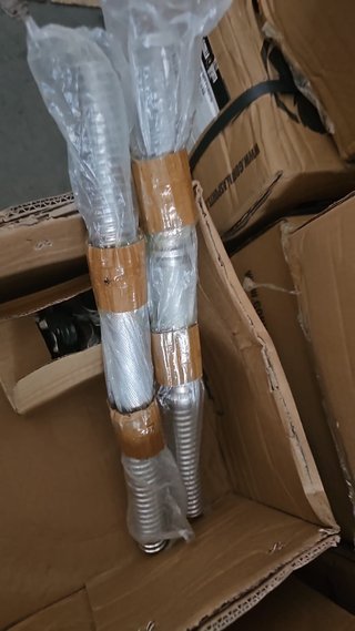Barra Mancuernas Cromada 42cm