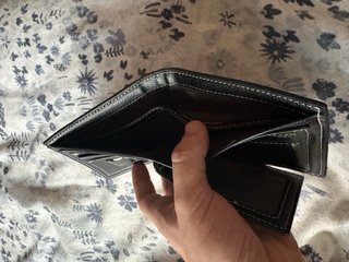Cartera Billetera Negra