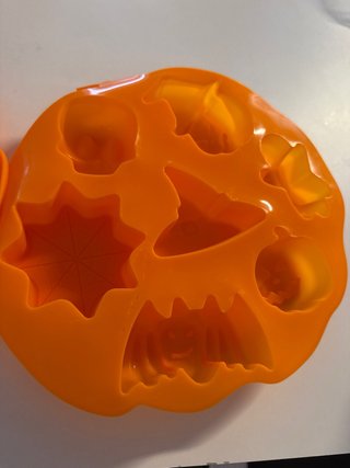 Stampo Silicone Halloween Zucca Fantasma Teschio